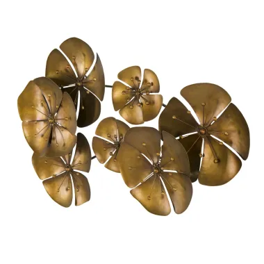 Płyta ze stali FLOWE GOLDY -B- 80x6x57 cm